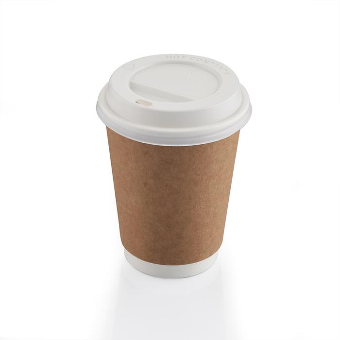 14oz Double Wall Kraft Karton Bardak 
