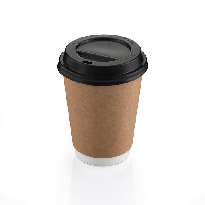 14oz Double Wall Kraft Karton Bardak 