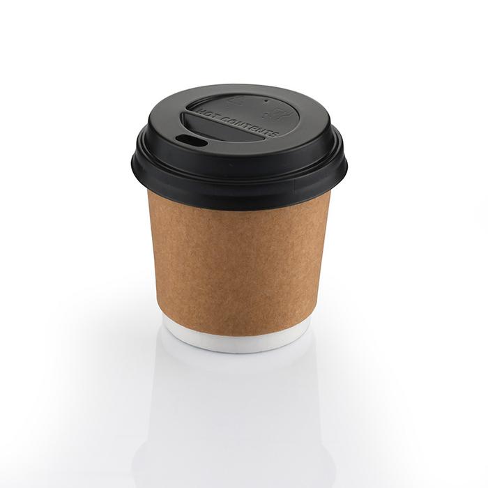 4oz Double Wall Kraft Karton Bardak 