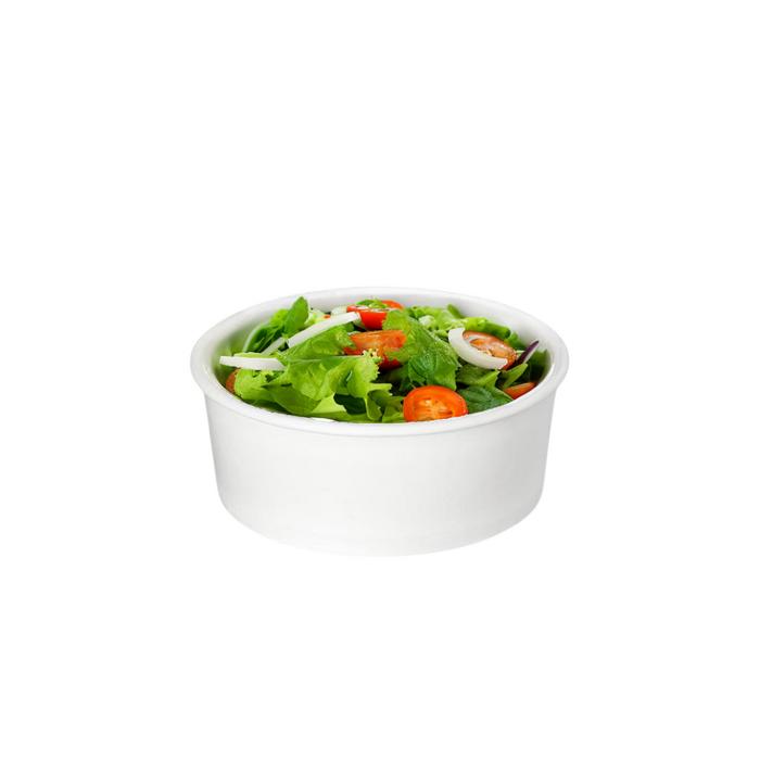 Arnes Beyaz 500 cc Baskısız Karton Salata Kasesi – 500 Adet