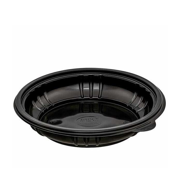 Kapaklı Siyah Salata Kasesi 1000 gr