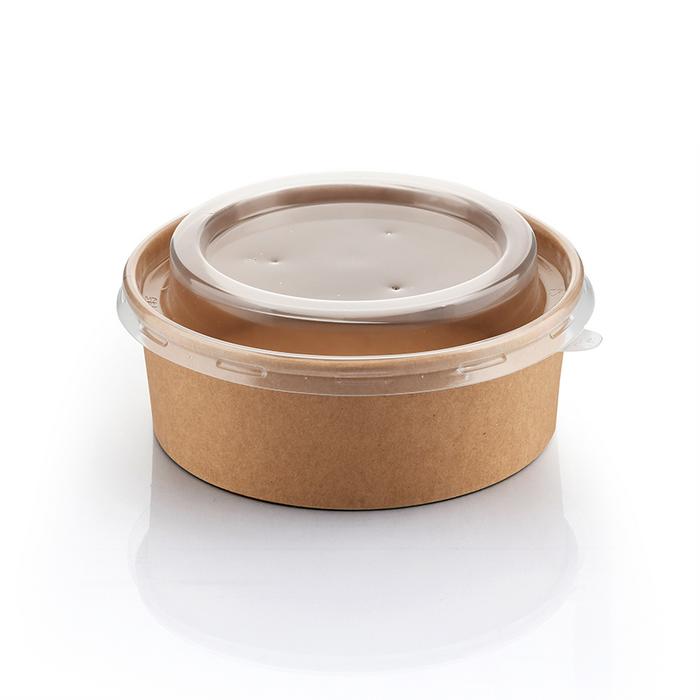 Kraft Arnes 38 OZ (1100 CC) Baskısız Karton Salata Kasesi 300 Adet