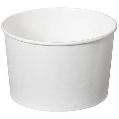 Kapaksız 16 OZ Karton Çorba Kase Beyaz 500 Adet