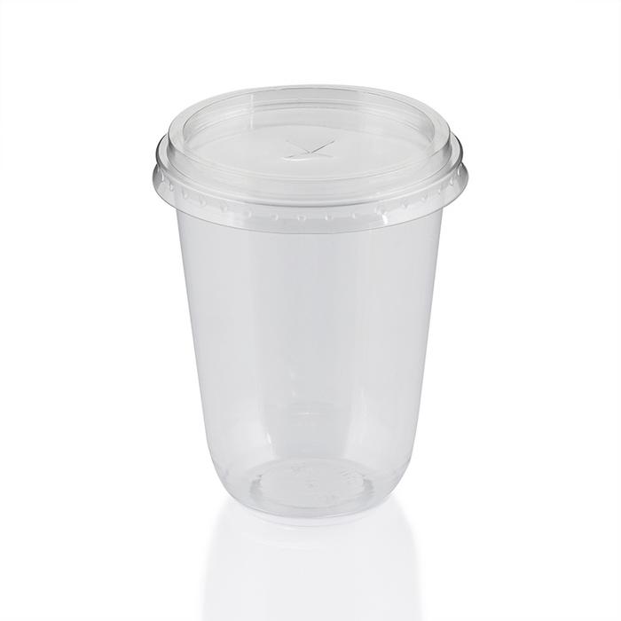 16oz Bubble Tea Plastik Bardak 12gr