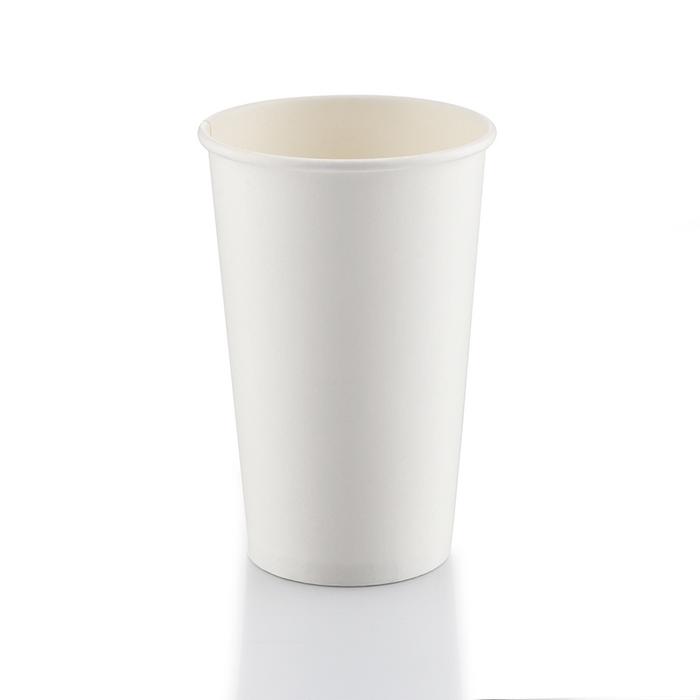 16oz Karton Bardak Beyaz 