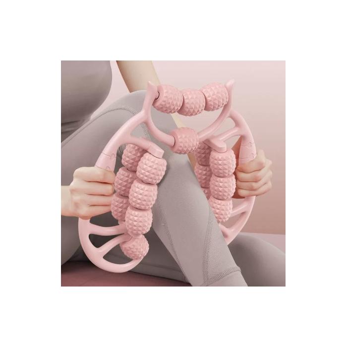 18 Tekerlekli Selülit Masaj Aleti Lenf Drenaj Rulosu CM-376