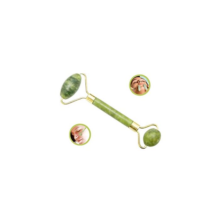 2'li Yeşim Taşı Yüz Masaj Aleti