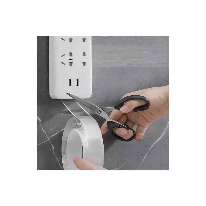 2m*3cm Çift Taraflı Şeffaf Bant 2 Metre