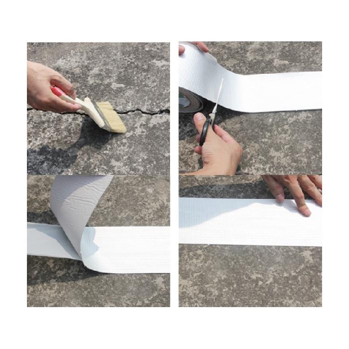 2m x 10cm Çamur Bant Alüminyum İzolasyon Tamir Çatlak Bantı