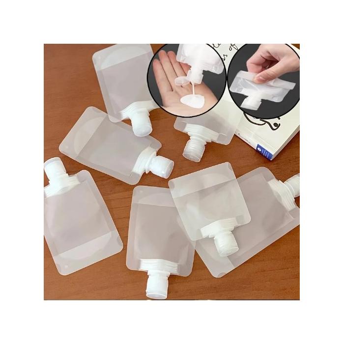 3 Adet 100ml Krem Şampuan Kabı Tekrar Kullanılabilir Set