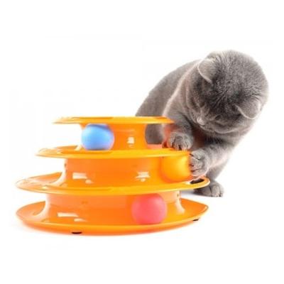 3 Katlı Kedi Oyuncağı Tower of Tracks