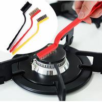 3 Parça Tel Fırça Detaylı Temizlik Seti