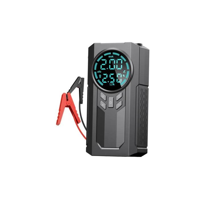 4 in 1 Çok İşlevli 150 PSI 7.4 V 8000 mAh Powerbank Özellikli Hava Oto Kompresörü