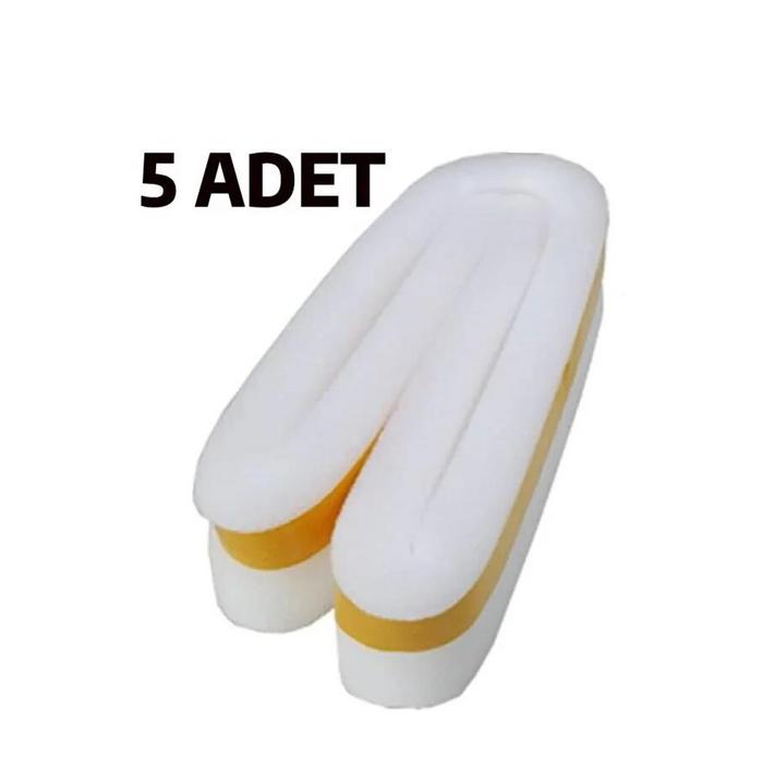 5 Adet Yapışkanlı Kapı Altı (Eşik) Bandı Isı Yalıtım Süngeri 90 Cm