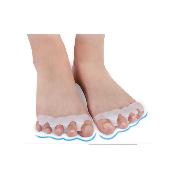 5 Parmak Ayıran Geçmeli Makara Beyaz Renk