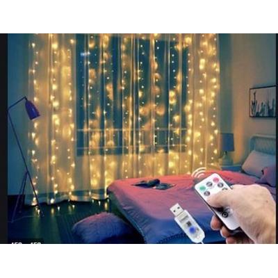 8 Fonksiyonlu Uzaktan Kumandalı Günışığı Perde Peri Led (3 mt x 3 mt)