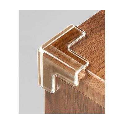 8 li Set Silikon Şeffaf Masa Kenarı Koruma Aparatı