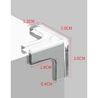 8 li Set Silikon Şeffaf Masa Kenarı Koruma Aparatı