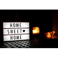 A4 Işıklı Harfli Dekoratif Led Mesaj Panosu Lightbox