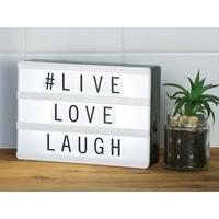 A5 Işıklı Harfli Dekoratif Led Pano Lightbox