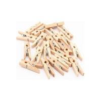 Ahşap Mini Mandal Seti