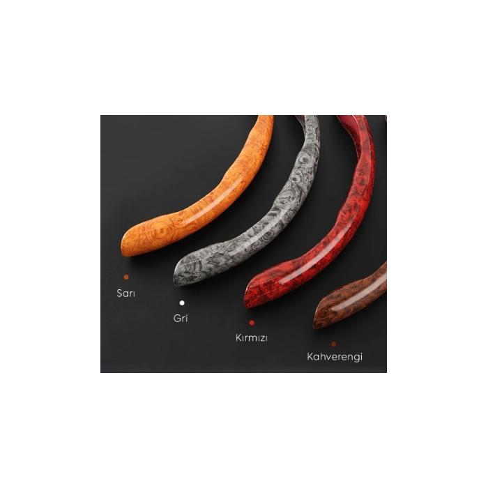 Ahşap Tasarımlı Direksiyon Simidi Koruma Kılıfı 2 li