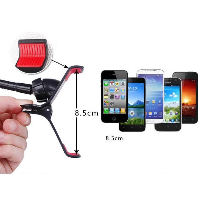 Akrobat Telefon Tutucu Oynar Başlıklı (SİYAH) (KUTULU)