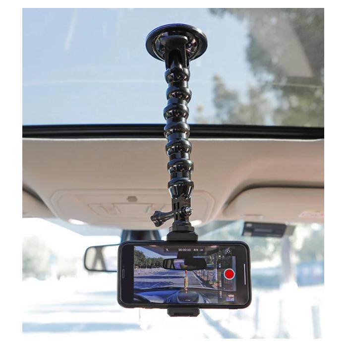 Akrobat Vantuzlu Teleskobik Telefon Tutucu