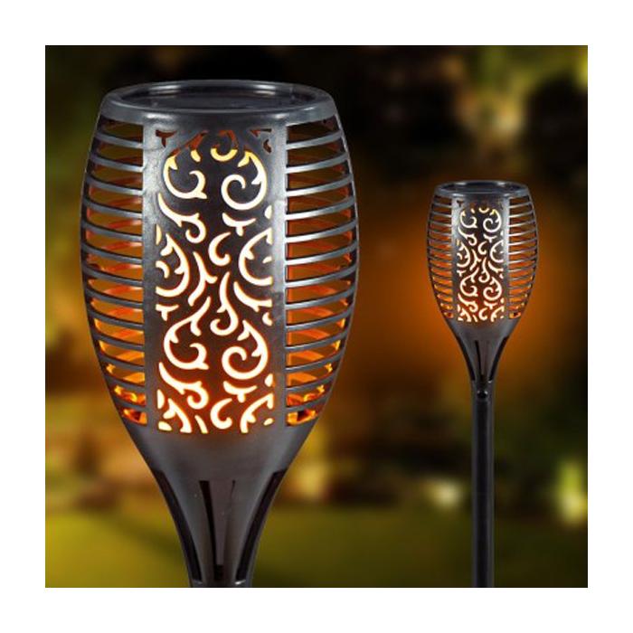 Alev Efektli Solar Bahçe Lambası (51 cm)