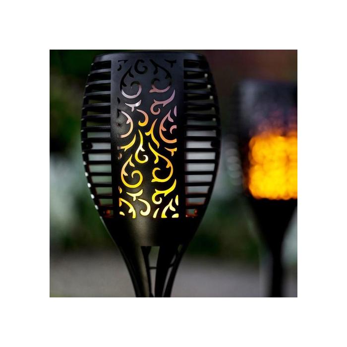 Alev Efektli Solar Bahçe Lambası (58 cm)