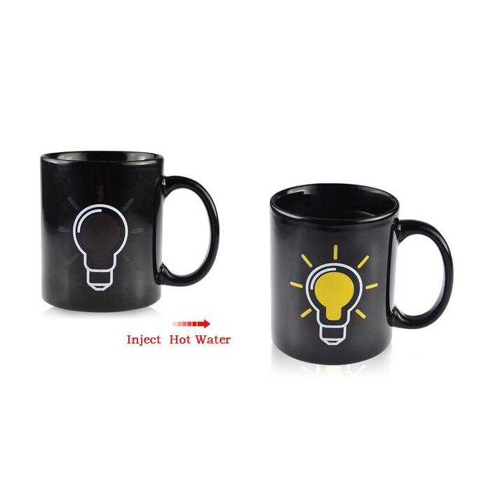 Ampül Şeklinde Renk Değiştiren Sihirli Kupa Bardak