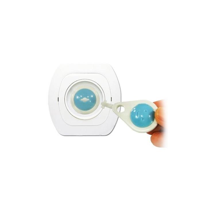 Anahtarlı Çocuk Koruma Priz Kilidi (6 Adet)