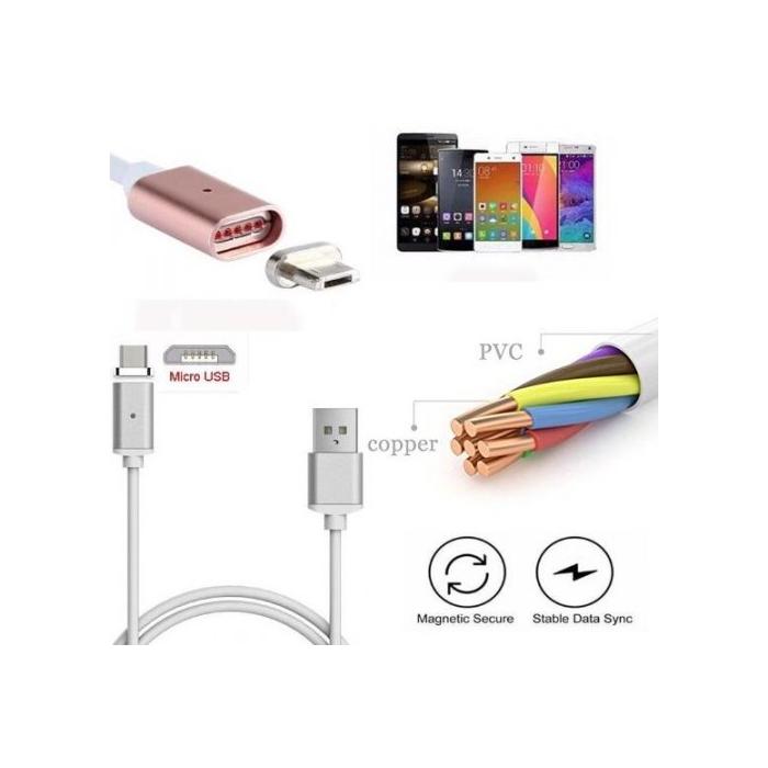 Android İçin Manyetik Şarj Kablosu