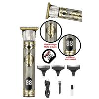 AR-0114 Profesyonel Saç Sakal Ense Vücut Lazer Öncesi Kuaförlere Özel Tıraş Makinesi Demir Kasa