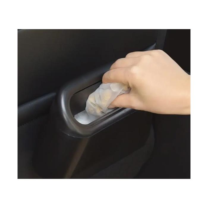 Araba Çöp Kutusu Kapaklı Organizer Siyah