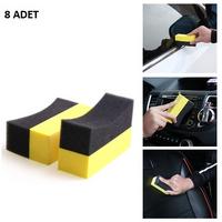 Araba Lastik ve Trim Parlatma Süngeri 8 Adet