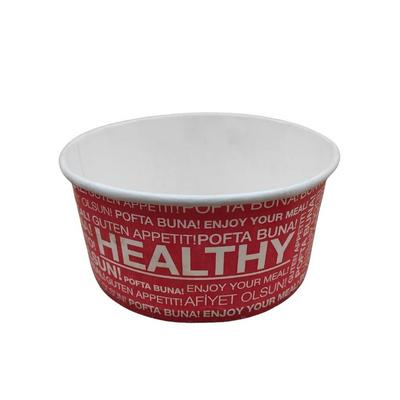 Arnes 750 CC Baskılı Karton Salata Kasesi 500 Adet