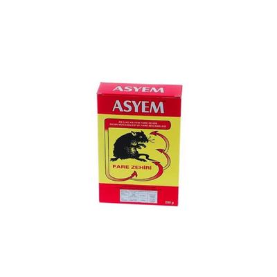Asyem 250 Gr Fare Zehiri Çok Etkili Fare Ve Haşere Öldürücü Zehir