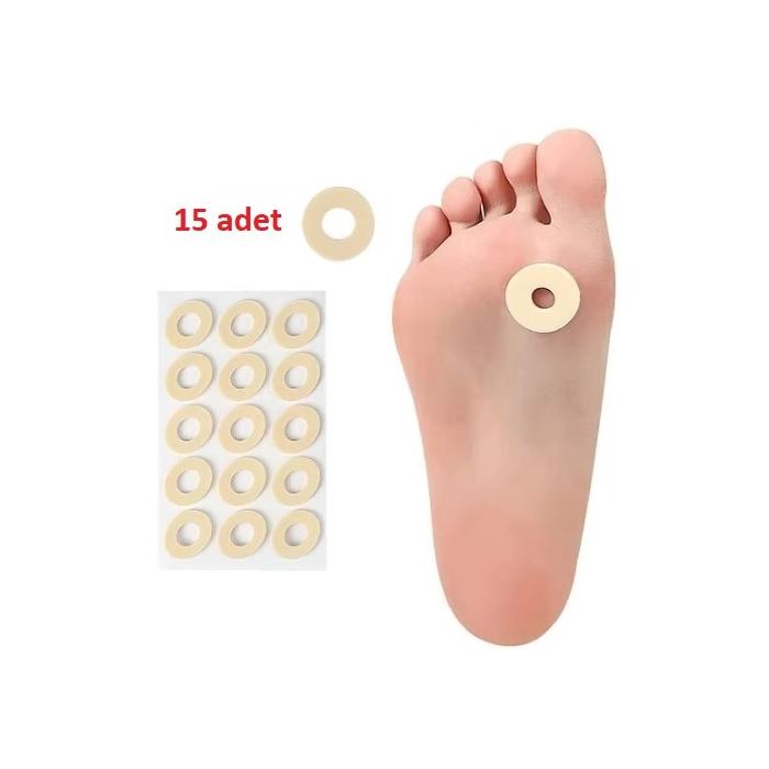 Ayak Nokta Pedi Sünger Yastık  15 li