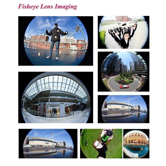 Balık Gözü Lens Geniş Açı Çekimi
