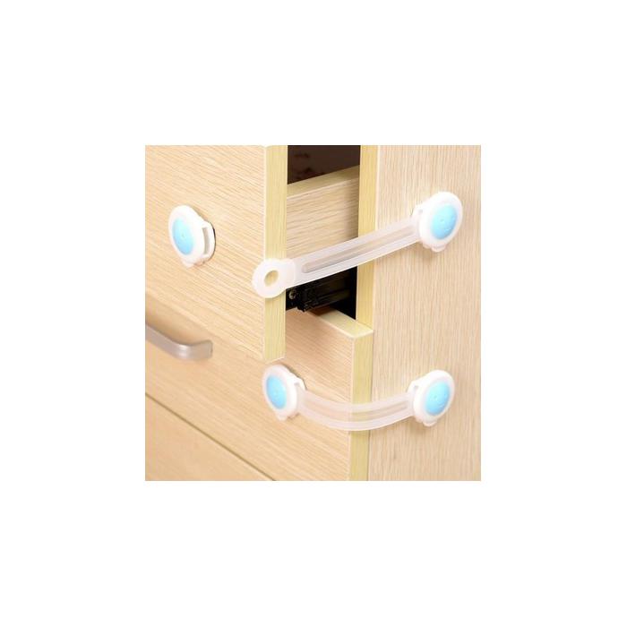 Bebek Güvenlik Çekmece ve Dolap Kilidi (2 Adet)