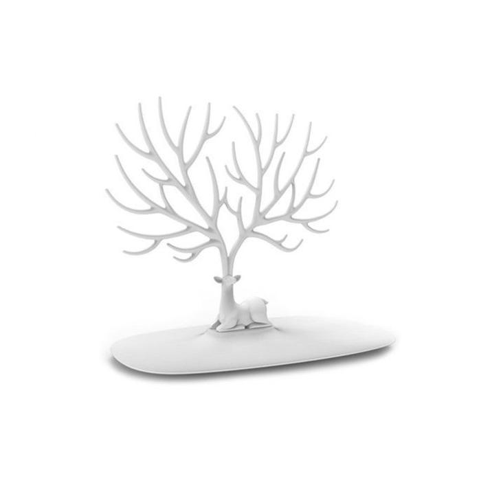 Beyaz Geyik Tasarımlı Takı Mücevher Standı