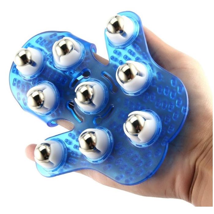 Bilyeli Masaj Eldiveni El Şekilli