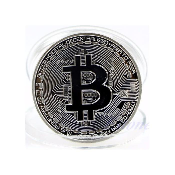 BitCoin Madeni Hediyelik Coin Sanal Para
