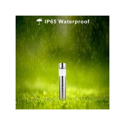 Boru Görünümünde Metal Gövdeli Güneş Enerjili Solar Bahçe Lambası