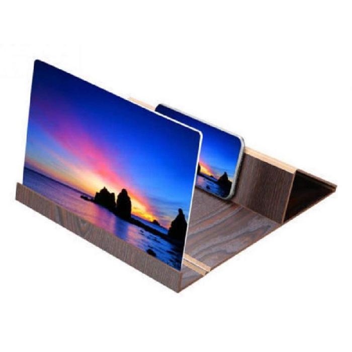 Büyük Boy 12" Cep Telefonu Ekran Büyüteç HD Video Amplifikatör Smart Phone Stand ( 30 cm )