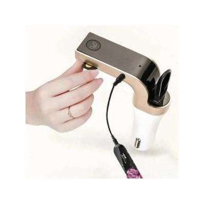 CarG7 Bluetooth Araç Kiti FM Transmitter  (USB MicroSD)