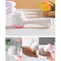 Çift Taraflı 3D Yumuşak Yüz Bakım Fırçası