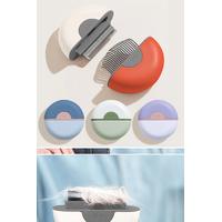 Çift Taraflı Portatif Taşınabilir Kedi Köpek Tarağı Tüy Toplayıcı Pratik Şık