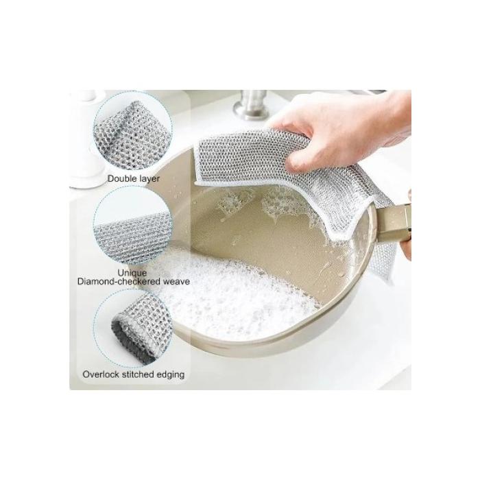 Çok Amaçlı Sihirli Tel Temizlik Bezi